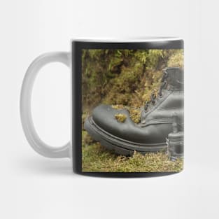 George the mouse in a old boot house 2021 Mug